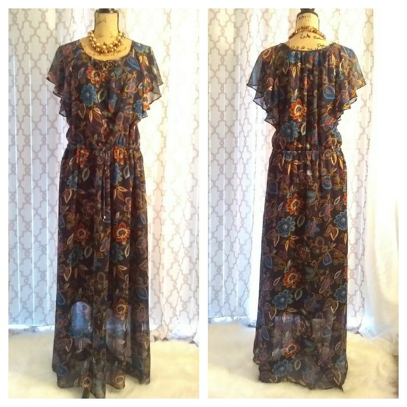 a•n•d e a w y Dresses & Skirts - a•n•d e a w y maxi dress xxl